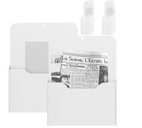 AWAOVV 1Set Magnetic Storage Box Whiteboard Pencil Holders School Supplies, Organizer for Fridge, Whiteboard, Magnetic Surface