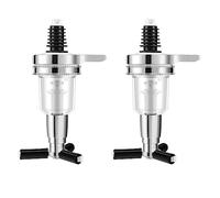 AWAOVV 2Pcs 45Ml/1.5Oz Measured Liquor Dispenser, Replacement Nozzle Shot Dispenser, Spirit Measure Pourer for Revolving Liquor Bottle Holder