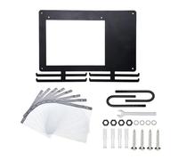 Award Hanger - Metal Hanger with 10 Bib Storage Bags | Award Stand for Wall | for Storage, Collection, Runner, Race, Sports, Swimming, Tennis, Basketball, Home, Gym