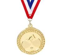 Award Medals 5pcs Ping Pong Medal Sports Medals Metal Winner For Competitions Party Race For Sports, Competitions, Party(Gold)