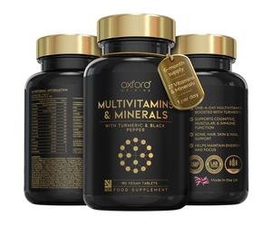 Award Winning A-Z Multivitamins and Minerals Boosted Turmeric | Mad...