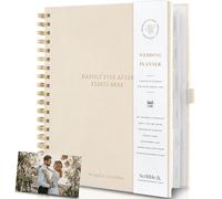Award Winning Elegant Wedding Planner Binder and Organizer for the Bride | Tissue Wrapped | Cushioned Cover | Engagement Gift | This Elegantly Designed US Planner Allows you to Plan Every Detail