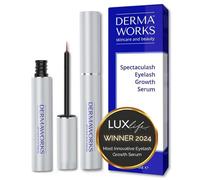 AWARD-WINNING LASH SERUM - SPECTACULASH Eyelash Serum for Growth and Thickness - Lash Eyelash Growth - Advanced Peptide Formula - Grow Longer, Fuller, Natural Lashes in 60 DAYS - by DERMAWORKS