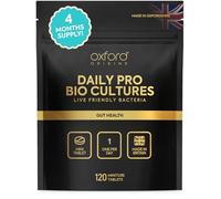 Award Winning Micro Probiotics for Gut Health | Made in The UK | One-a-Day Micro Probiotics for Women & Men | Gut Health Supplements to Support IBS, Bloating & Gas | 4-Month Supply - 120 Mini Tablets