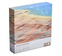 Award-Winning Photo Puzzle of Yellowstone National Park. 1000 Pieces (29" by 20") "Grand Prismatic by Eric Lew. Hot Spring Landscape Nature Scenery challenging Difficult Colorful Rainbow