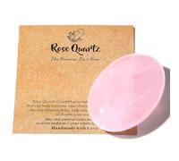 AWARDSEN 2.4" Large Rose Quartz Crystals Stone Polished Palm Stone Healing Crystals 0.7" Thick Natural Reiki Gemstone Worry Stone Energy Balancing Anxiety Stress Relief Meditation