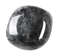 AWARDSEN Black Labradorite Crystal Healing Crystals 1.57-2.0" Large Polished Stones 0.98" Thick Natural Reiki Protection Crystal Spiritual Witchcraft Meditation Stone Energy Balancing Anxiety Crystal