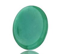 AWARDSEN Green Aventurine Healing Crystal, Oval Shaped Thumb Worry Stone Pocket Nature Gemstone for Wiccan Supplies, Anxiety Stress Relief, Reiki Healing, Divination, Energy Balancing