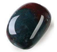 AWARDSEN Lndian Agate Crystal Healing Crystals 1.57-2.0" Large Polished Stones 0.98" Thick Natural Reiki Protection Crystal Spiritual Witchcraft Meditation Stone Energy Balancing Anxiety Crystal