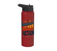 Awareness is Key Inclusion is Action Stainless Steel Insulated Water Bottle