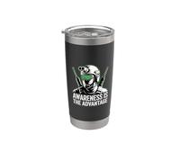Awareness is The Advantage Operator Stainless Steel Insulated Tumbler
