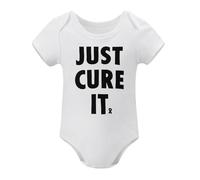 Awareness Just Cure It Baby Bodysuit Jumper Girls White-style-1 9months