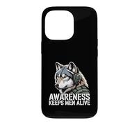 Awareness Keeps Men Alive Tactical Wolf Case for iPhone 13 Pro