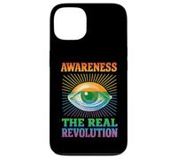 Awareness The Real Revolution Eye Design Conscious Mind Case for iPhone 13