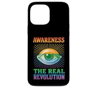 Awareness The Real Revolution Eye Design Conscious Mind Case for iPhone 13 Pro Max