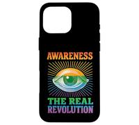 Awareness The Real Revolution Eye Design Conscious Mind Case for iPhone 16 Pro Max