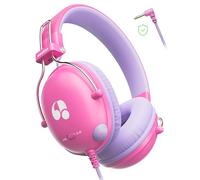 awatrue Wired Headphones for Kids, Toddler headphones for ages 3-12, 74/85db Safe Volume,Sturdy Design&Super Light, Foldable Childrens Headphones for Girls/Boys/Chromebooks/School/Tablet
