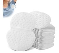 AWAVM 100PCS Armpit Sweat Pads,Disposable Self Adhesive Underarm Sweat Pads for man and woman,Hypoallergenic Sweat Guards,Underarm Sweat Pads for Absorbing Sweat and Odor
