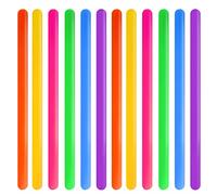 AWAVM 12 Pcs Stretchy Fidget Noodles String Fidget Stretchy Noodle String Toy for Kids and Adults DIY Hand-Knit Rope Anti Stress Rope Sensory Toy for Reducing Anxiety&Stress(0.28in x 9.5in,6colors)