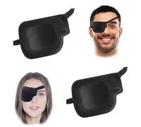 AWAVM 2 Pieces of Adult Eye Patch, Single Eye Patch, Elastic Adjustable, 3D Eye Patch,Medical Eye Patches (Right)