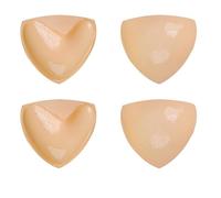 AWAVM 2PCS Double Sided Sticky Push-Up Bra Inserts, Self Adhesive Boob Pads for Women (UK, Alpha, S, M, Regular, Regular, CD, Skin)