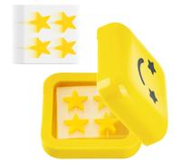 AWAVM 40pieces Hydrocolloid Pimple Patch, Star Shaped Acne Patch, Facial Acne Paster for Red and Swollen Pimples,Comes with Portable Mirror Box