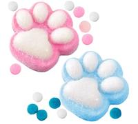AWAVM Cat Paw Squishy Toy, Handmade Big Cat Paw Silicone Squeeze Toy for Stress Relief, Adorable Fufu Squishy for Kids and Adults, Perfect for Anxiety Relaxation,Party Favors