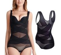 AWAVM Shapewear for Women Tummy Control Knickers High Waist Butt Lifter Panties Slimming Underwear Body Shaper (XXL, Black)