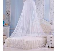 AWAVM White Dome Mosquito Net - Double Bed, Indoor/Outdoor, Camping