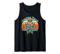 Awawa Bruh Rock Hyrax Retro Funny & Cool Tropical Holiday Tank Top