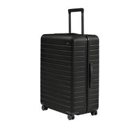 Away Large Checked Suitcase, Jet Black, Standard, The Large