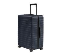 Away Large Checked Suitcase, Navy Blue, Standard, The Large