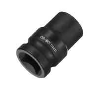 Awclub 1/2-Inch Drive 4 Point Square Impact Socket 11mm CR-MO Blackening, Metric Chamfered Female Pipe Plug Socket Tool | Professional Grade