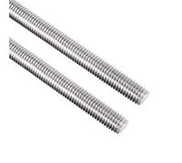 Awclub 2pcs M8 x 250mm Fully Threaded Rod, 304 Stainless Steel Long Threaded Screw,Right Hand Threads for Anchor Bolts,Clamps,Hangers and U-bolts