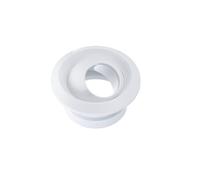 Awclub 6 Inch Round Air Vent Cover, Adjustable Ball Jet Nozzle Diffuser - ABS White Ceiling/Soffit Vent for Bathroom, Kitchen, Living Room, HVAC
