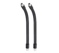 Awclub 8-Inch Flexible Gooseneck Tubing, 3/8"-16 Male to Male Thread Universal Arm Gooseneck Extension Holder for Microphone, Tripod Phone, Camera, LED Video Lights 2 Pack