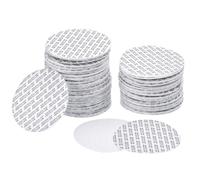 Awclub 89mm/3.5" Foam Lid Liner, 100 Pack Pressure Seal Cap Liners Round Jar Seals - Resistant Tamper Sensitive for Bottle Cap Liners Sealer, White