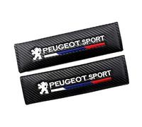 AWCYRHI 2 Pack Seat Belt Pads, for Peugeot Sport Seatbelt Strap Cover Seatbelt Protector Shoulder Strap Covers Auto Interior Accessories