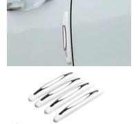 AWCYRHI 4 Pcs Car Door Edge Guard Strips, For BMW 2 Series Gran Tourer (F46 LCI) Car Door Anti-Collision Strip,Front and Rear Car Door Bumper Guard Protector,B/White