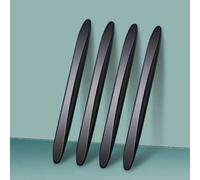 AWCYRHI 4 Pcs Car Door Edge Guard Strips, For Jaguar XJ/XF/XE/XJ L Sedan XF (X260 X250)/XE (X760)/XJ XJL (X351 X358 X350) Car Door Anti-Collision Strip,Front and Rear Car Door Bumper Guard Protector