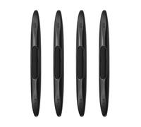 AWCYRHI 4 Pcs Car Door Edge Guard Strips, For Nissan X-Trial 2008-2013 Car Door Anti-Collision Strip,Front and Rear Car Door Bumper Guard Protector,A/Black