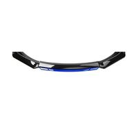 AWCYRHI Front Bumper Spoiler Lip, For Vauxhall Astra/Corsa/Combo/Crossland/Grandland Auto Front Splitter Spoiler Lip Kit, Front Bumper Spoiler Splitter Lip Kit,B/Black Blue