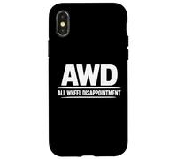 AWD All Wheel Disappointment Funny Car Mechanic Joke Case for iPhone X/XS