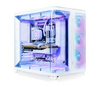 AWD-IT Corsair iCUE Air 5400 RGB Intel Ultra 9 285K Nvidia RTX 5090 32GB White AI Desktop PC for Gaming