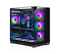 AWD-IT Dark Xpanse CUBE Intel i7 14700KF 20 Core RTX 5080 16GB AI PC for Gaming