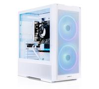 AWD-IT FROST Ryzen 5 5500 6 Core NVIDIA RTX 5060 8GB White AI Desktop PC for Gaming