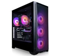 AWD-IT G370A Mesh AMD Ryzen 5500 6 Core NVIDIA RTX 5060 Ti 8GB Desktop PC for Gaming