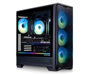 AWD-IT G400A AMD Ryzen 5 8400F Six Core RTX 5080 16GB AI Desktop PC for Gaming