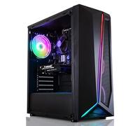 AWD-IT Gaming PC: Intel i5 12400F / H610M / RX 6600 / 16GB 3200MHz / 240GB SSD + 1TB HDD/Patriot Gaming Case with Windows 11