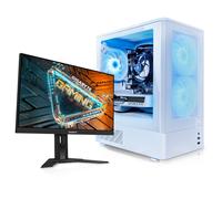 AWD-IT Khione Ryzen 5 RTX 5060, 16GB RAM, 1TB SSD, Windows 11 PreBuilt Gaming PC with 180Hz Gaming Monitor